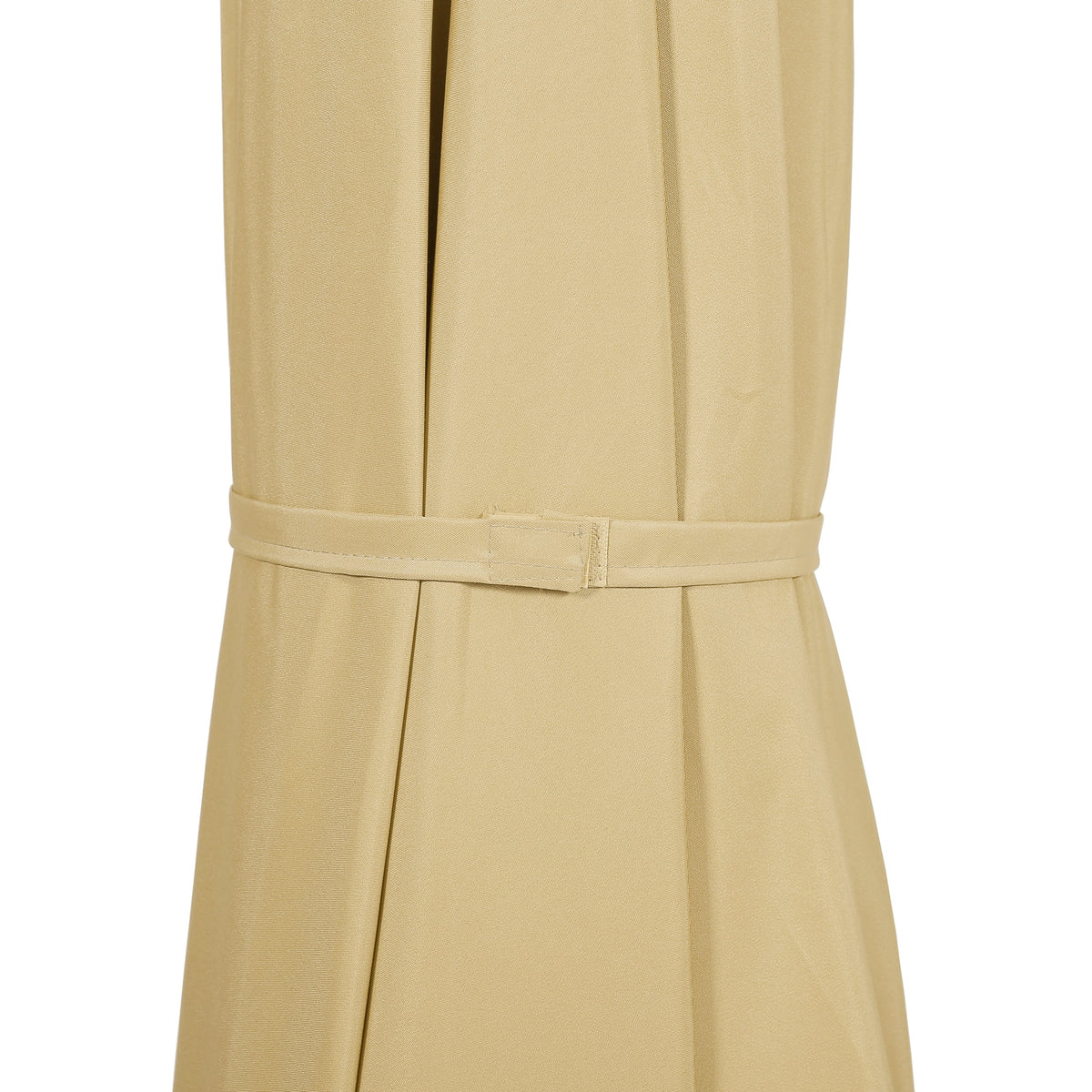Beige 10 Ft Cantilever Offset Umbrella D281799
