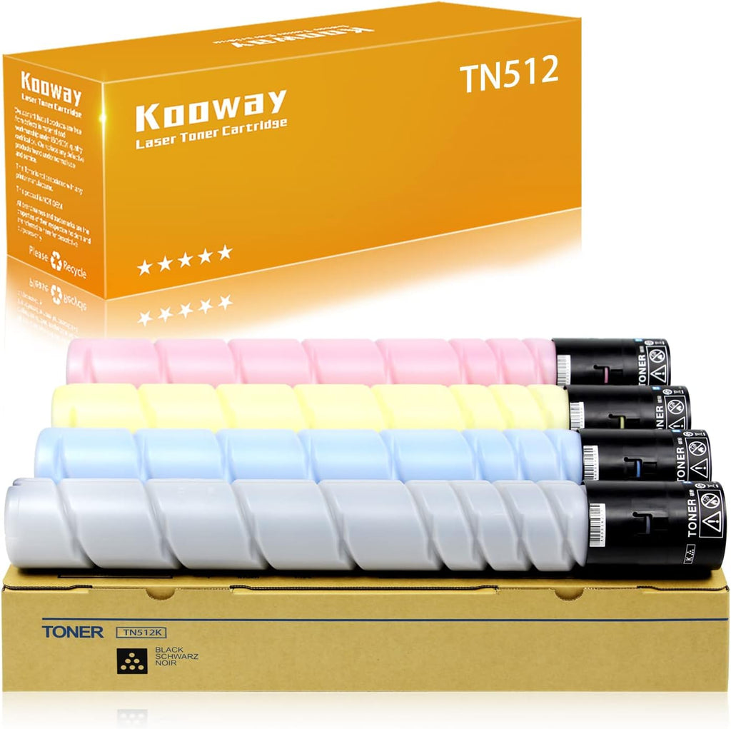 TN512 Black Toner Cartridge 2 Pack F1672