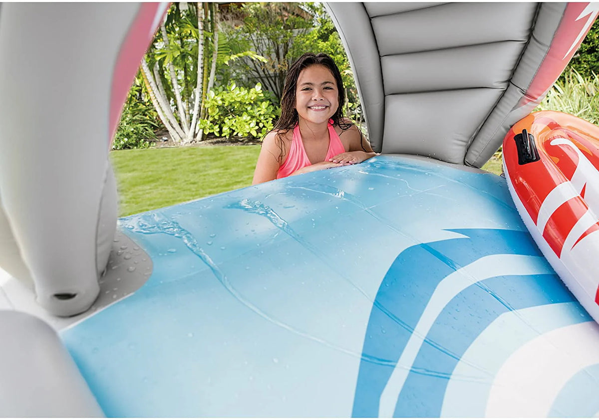 15 Foot Inflatable Shark Water Slide X65177