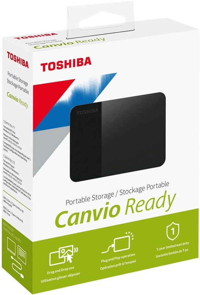 2TB Black External Hard Drive Y16079