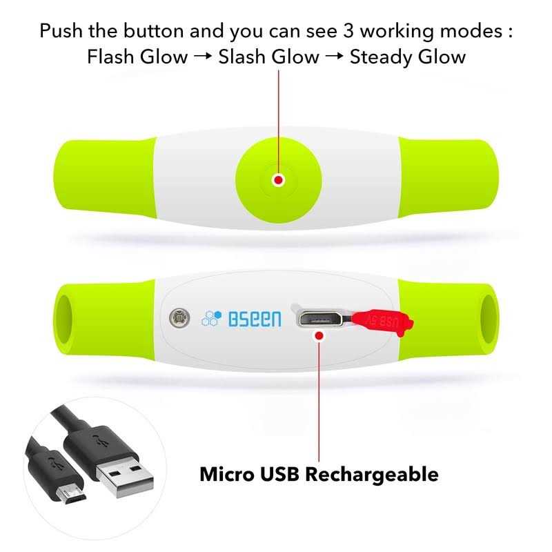 Light Rechargeable LED Dog Collar F94773