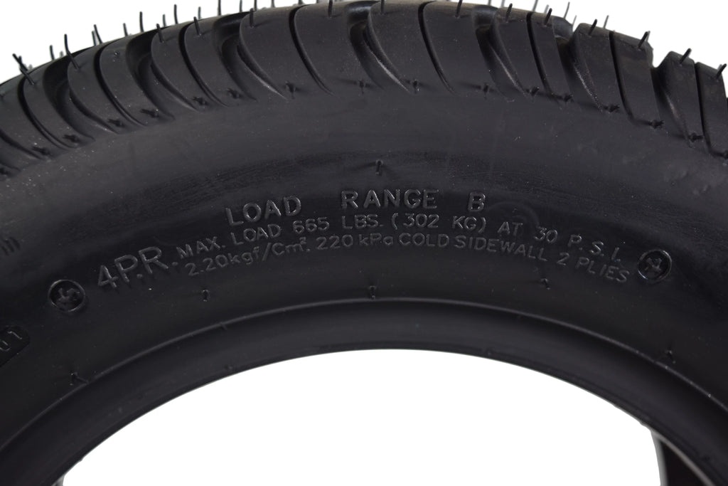 205/50-10 4 Ply Tubeless Golf Cart Tires 4 Pack Z13198