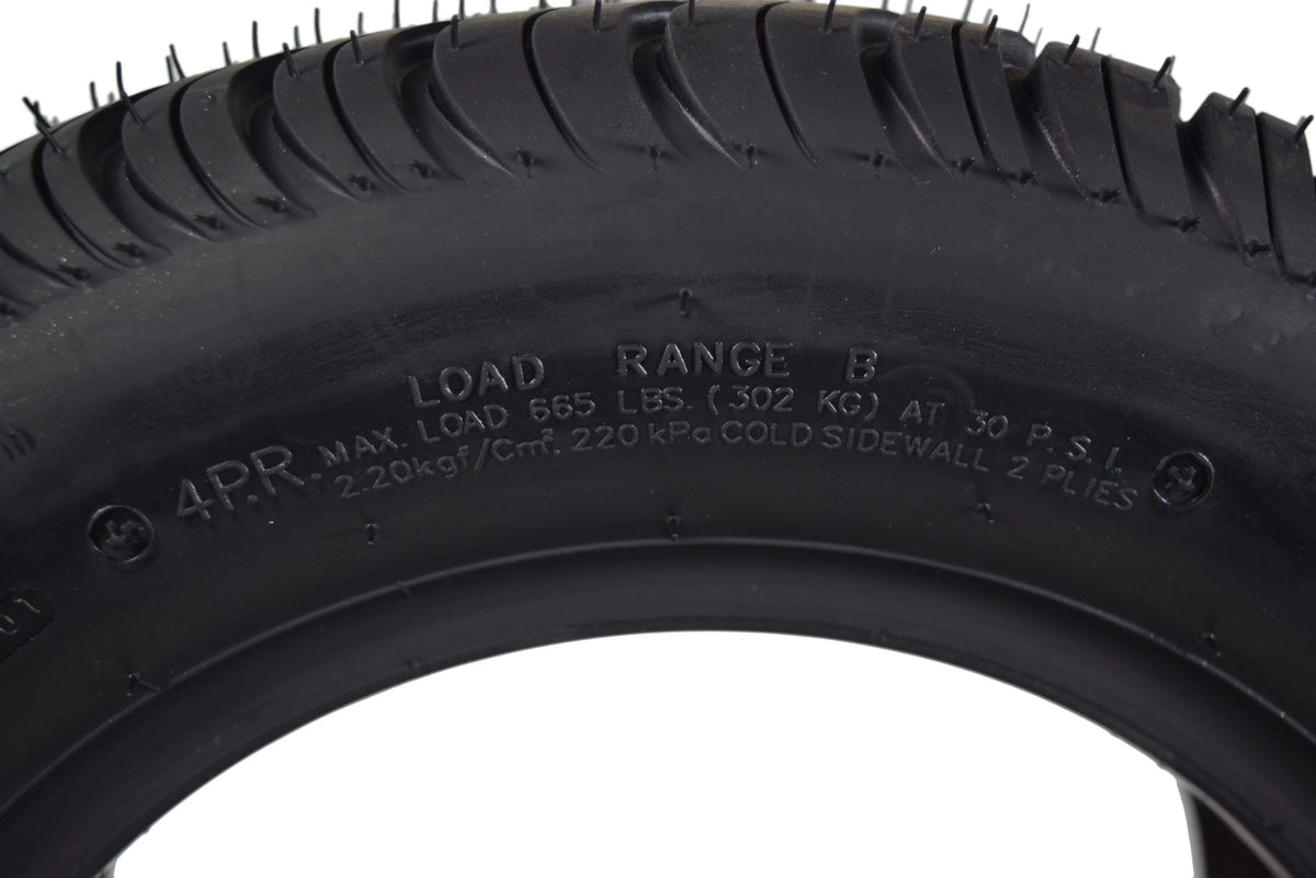 205/50-10 4 Ply Tubeless Golf Cart Tires 4 Pack Z13198