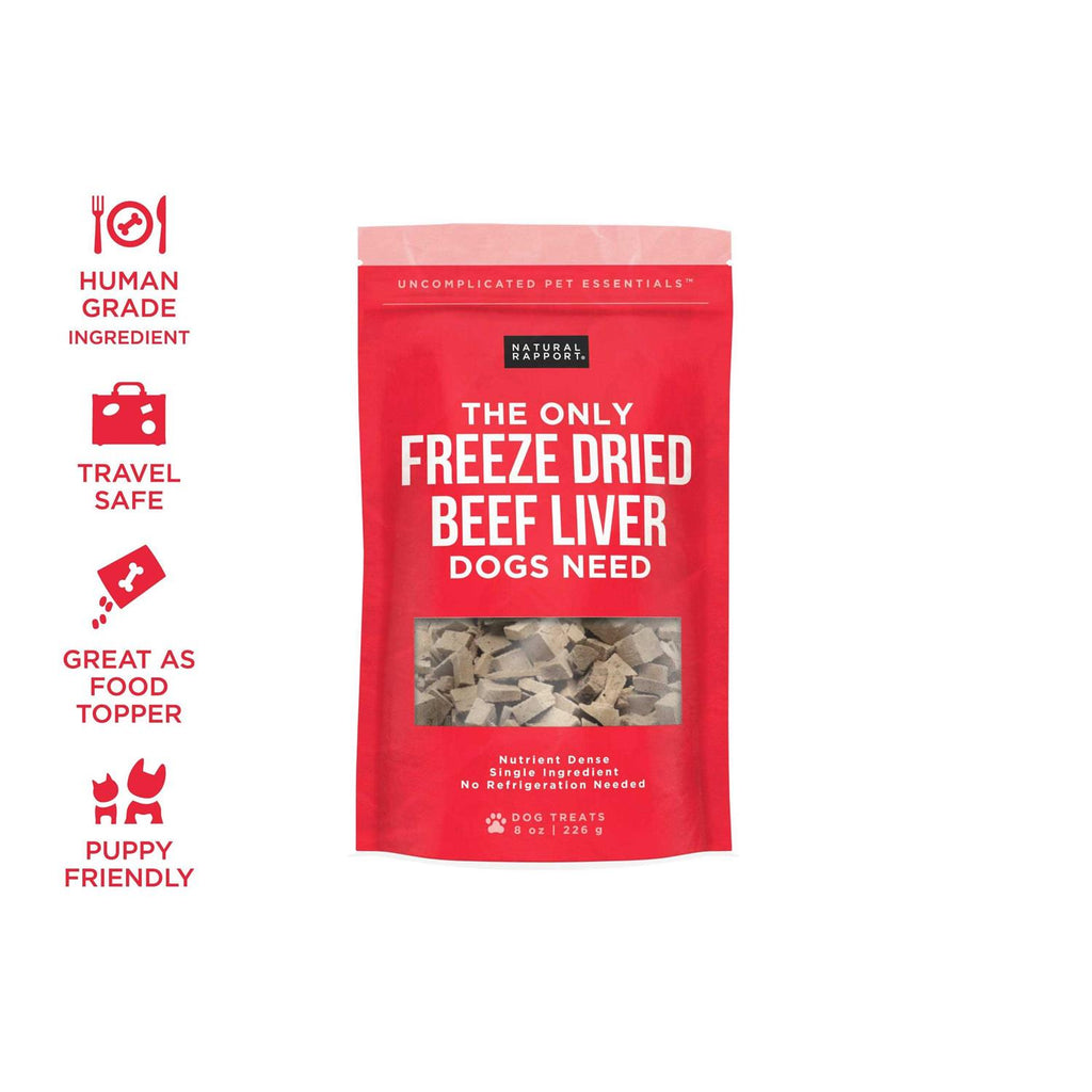 Freeze Dried Beef Liver Dog Treats H3429