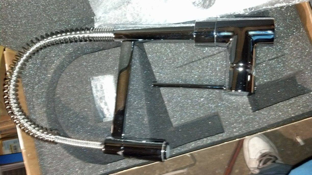Chrome Single Handle Kitchen Faucet C45719