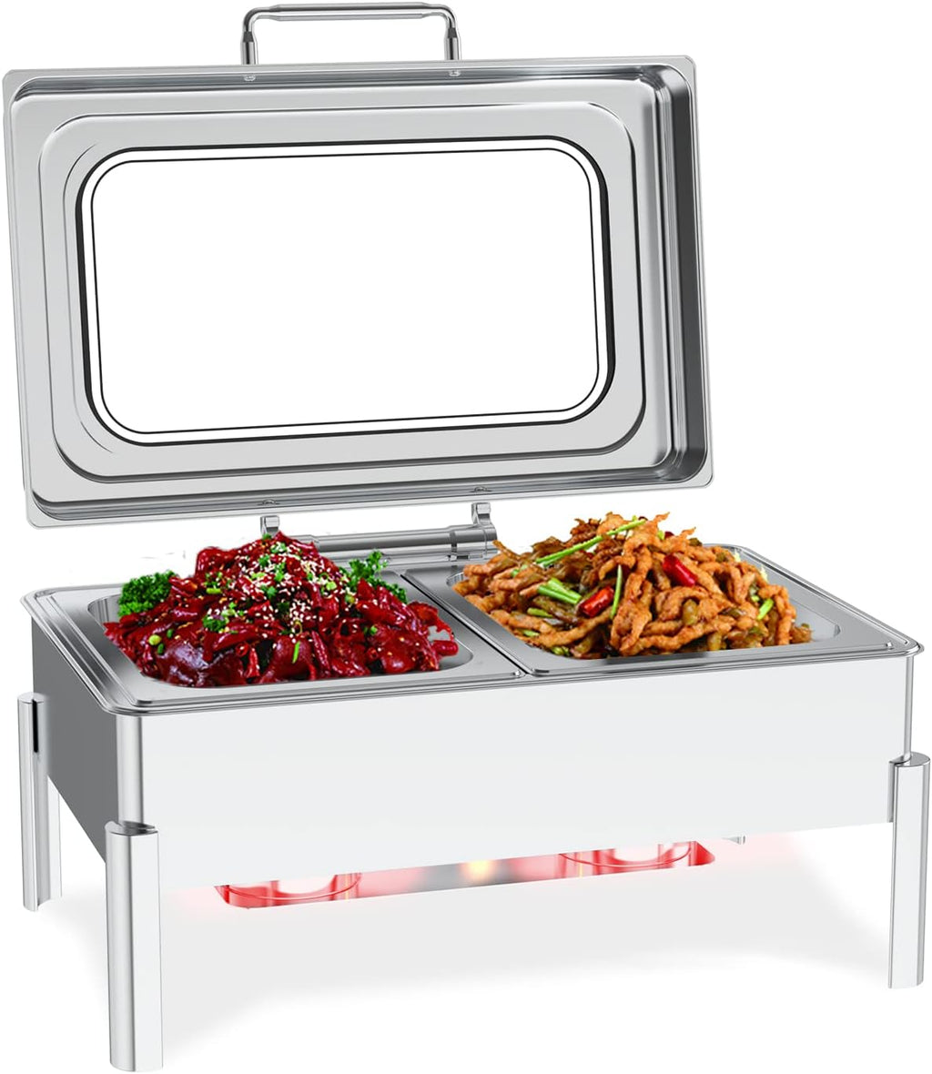 Chafing Dish Buffet Set Electric Plate Heating K121