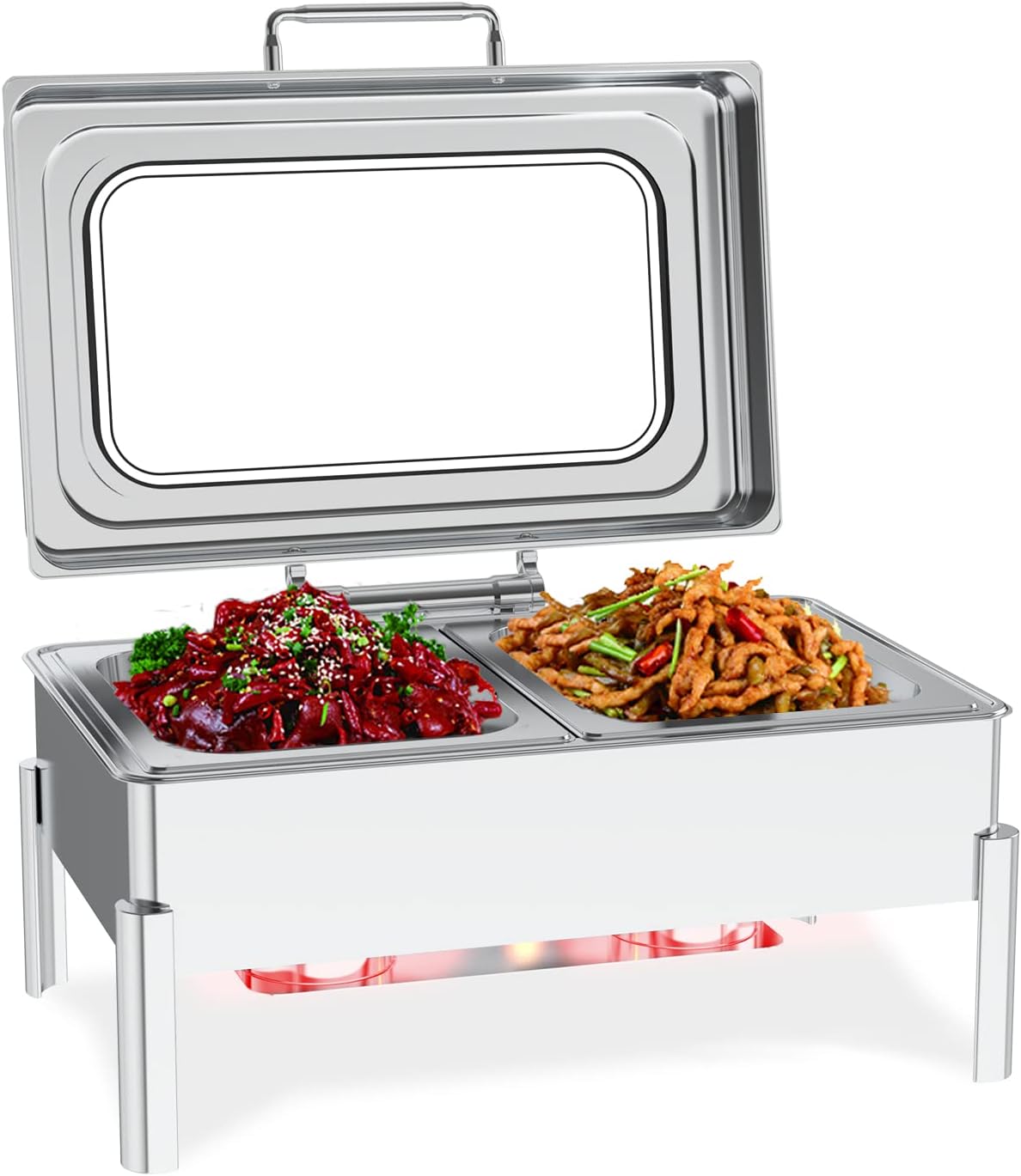 Chafing Dish Buffet Set Electric Plate Heating K121