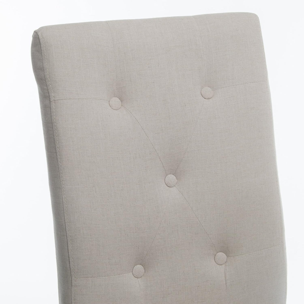 Natural Fabric Dining Chair Set Of 2 A850902