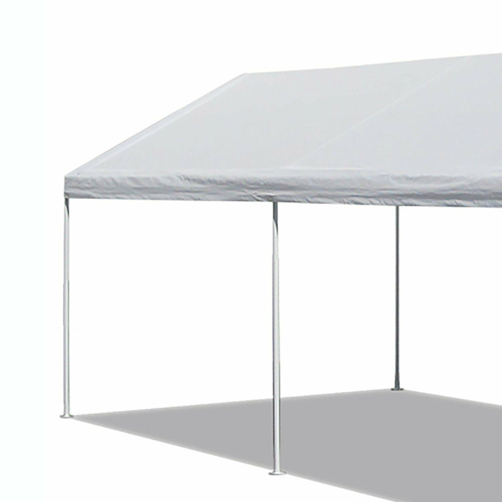 Heavy Duty Portable Carport 10 x 20 White M439172