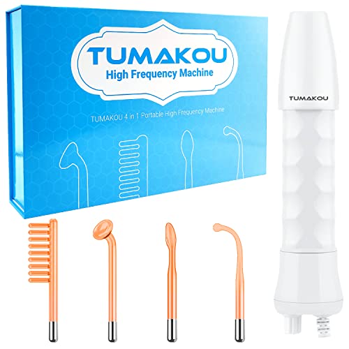 Portable Handheld High Frequency Facial Machine with 4 Tubes Y375840