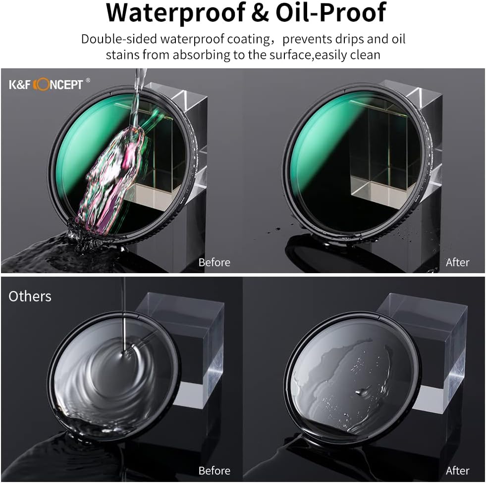 72mm Variable ND3-ND1000 Neutral Density Lens Filter J21272