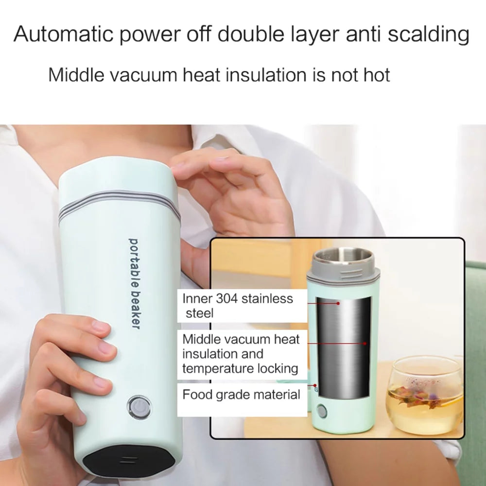 Portable Electric Kettle 350ML Stainless Steel W143