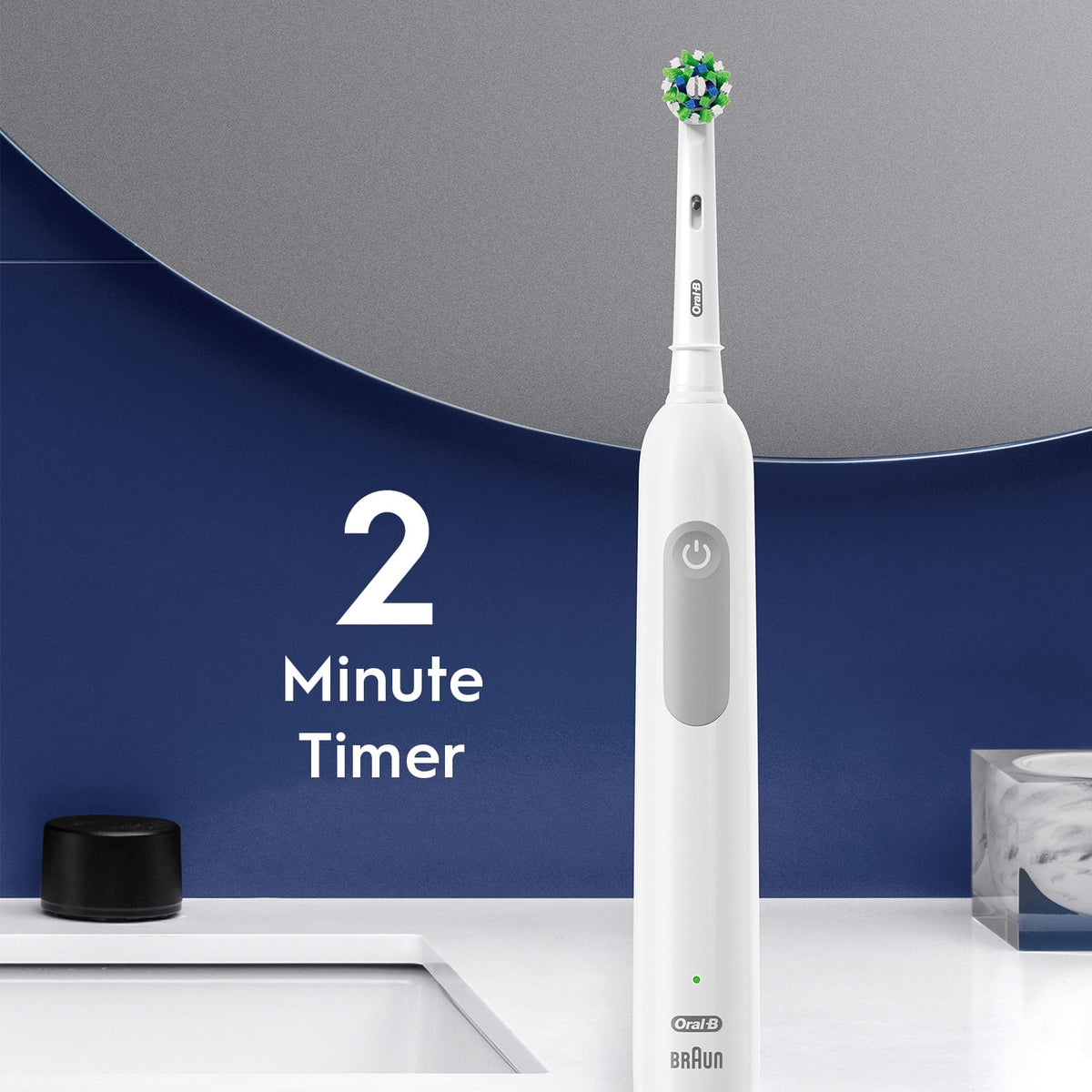 White Rechargeable Electric Toothbrush S870718