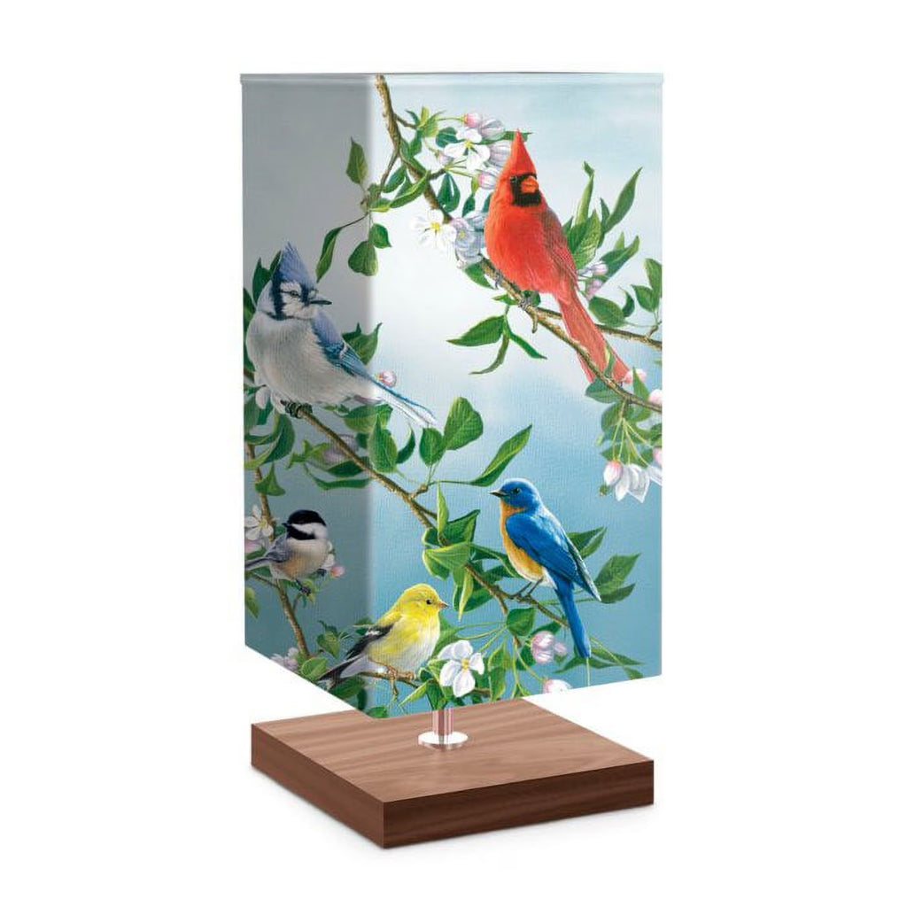 Treetop Friends Songbird Art Table Lamp 14.5-inches X2893