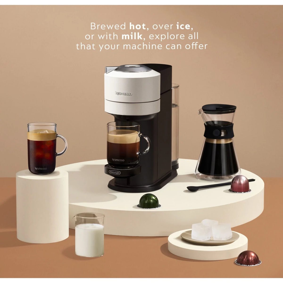 White Coffee and Espresso Maker K4458